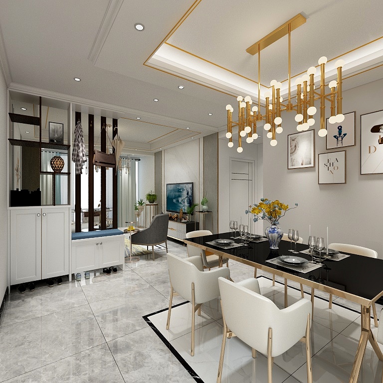 顶效方宇装饰-飞洋华府花语庭-装修设计方案