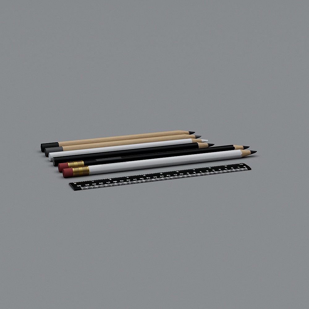 办公文具-1623D模型