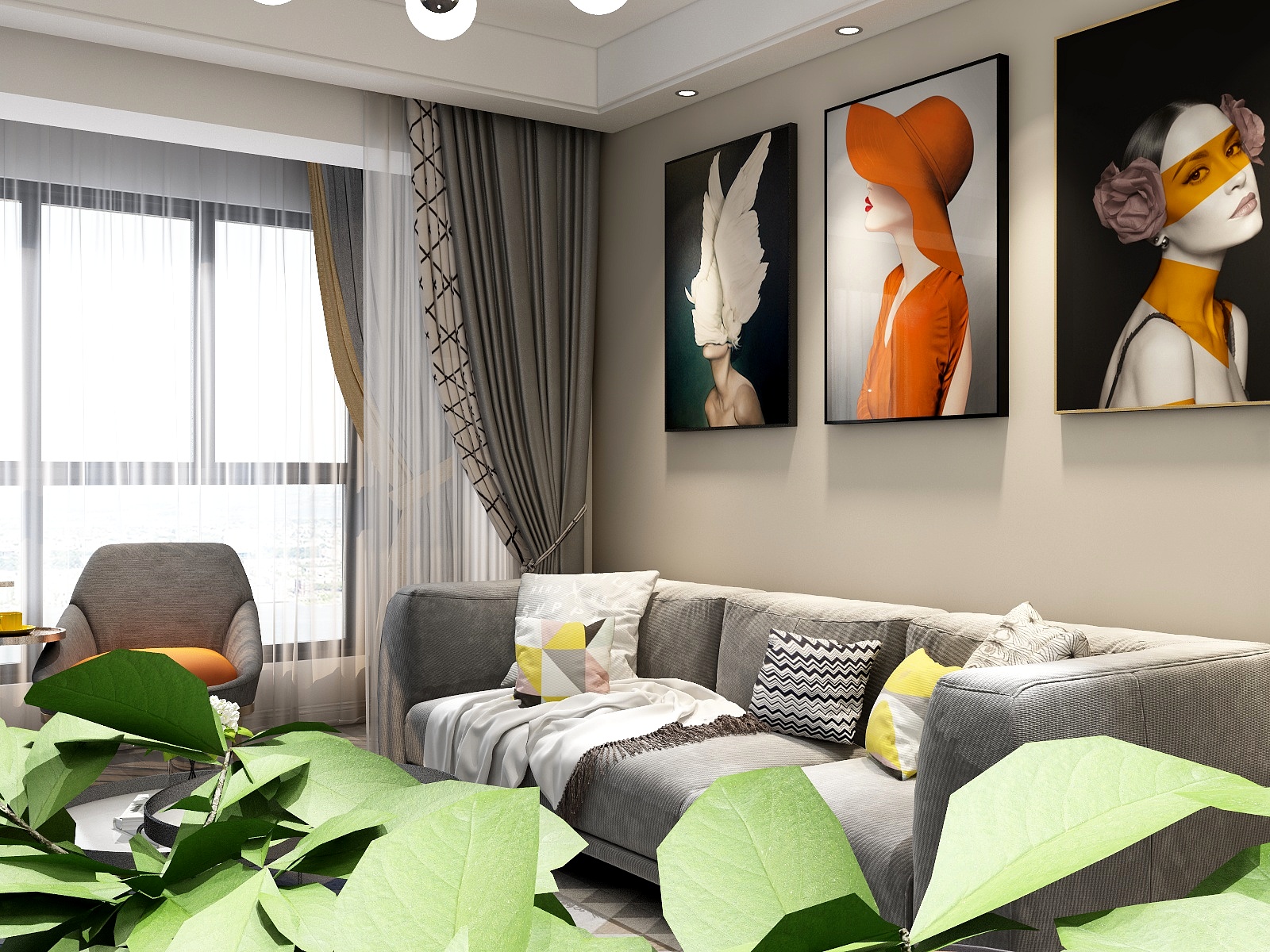 恒发设计梅-沈阳孔雀城-装修设计方案