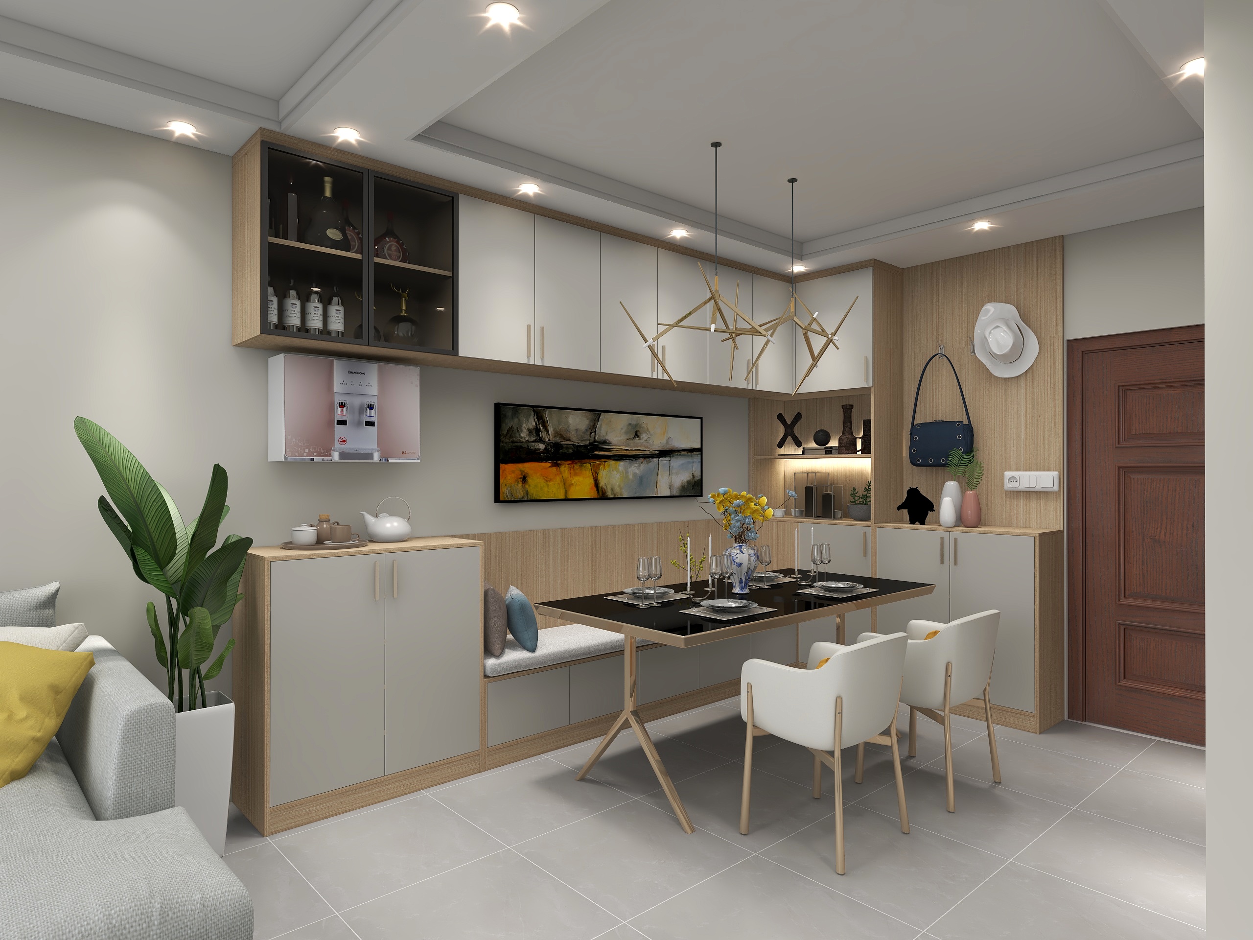 云峰风风风-交投枫亭菀18栋2单元1401黄美女雅居-装修设计方案