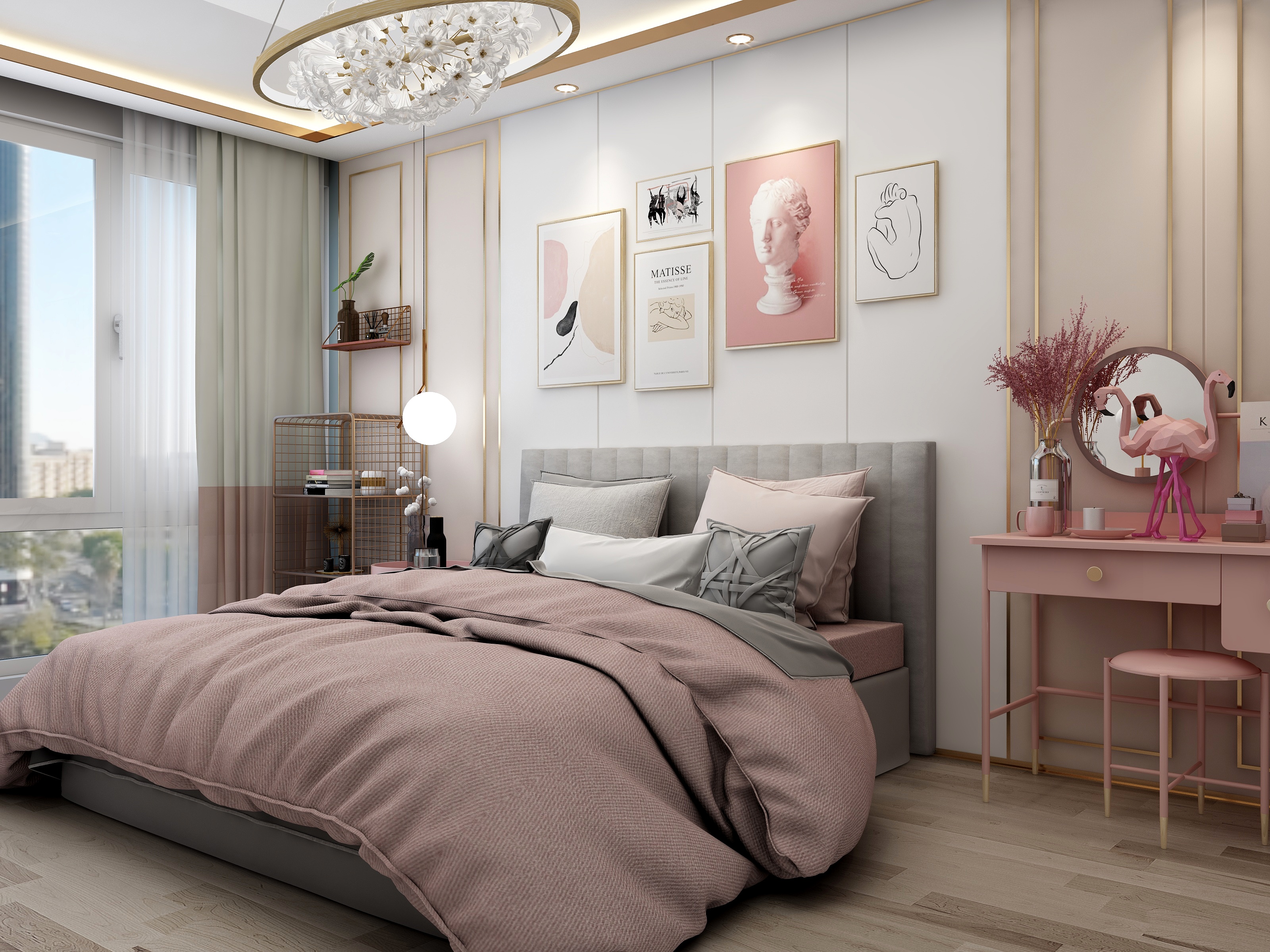 彭萍-《粉红色的梦》-装修设计方案