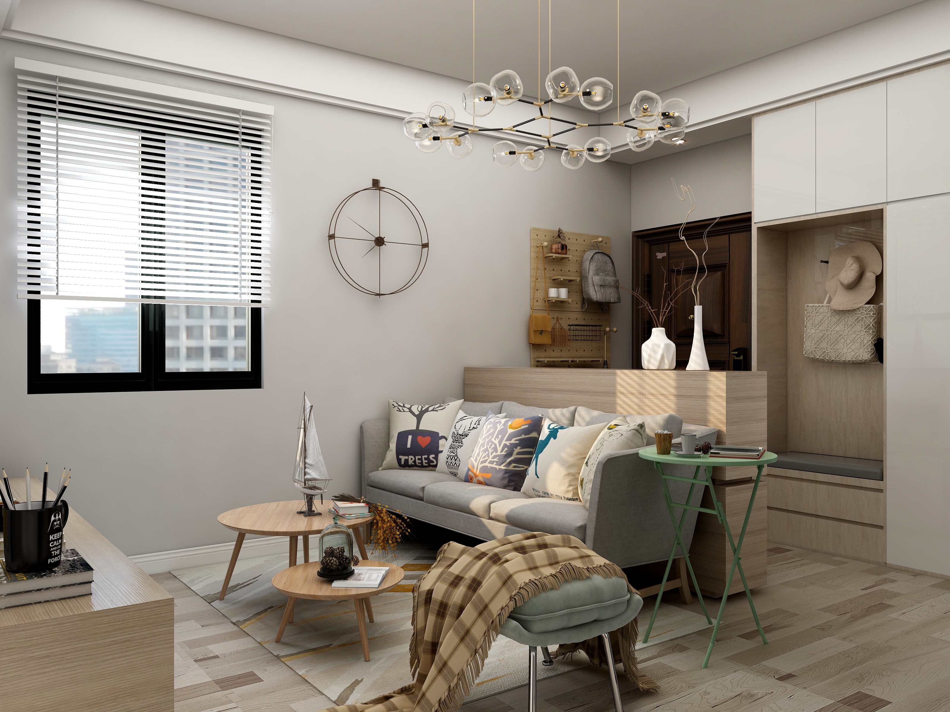 彭萍-《粉红色的梦》装修效果图