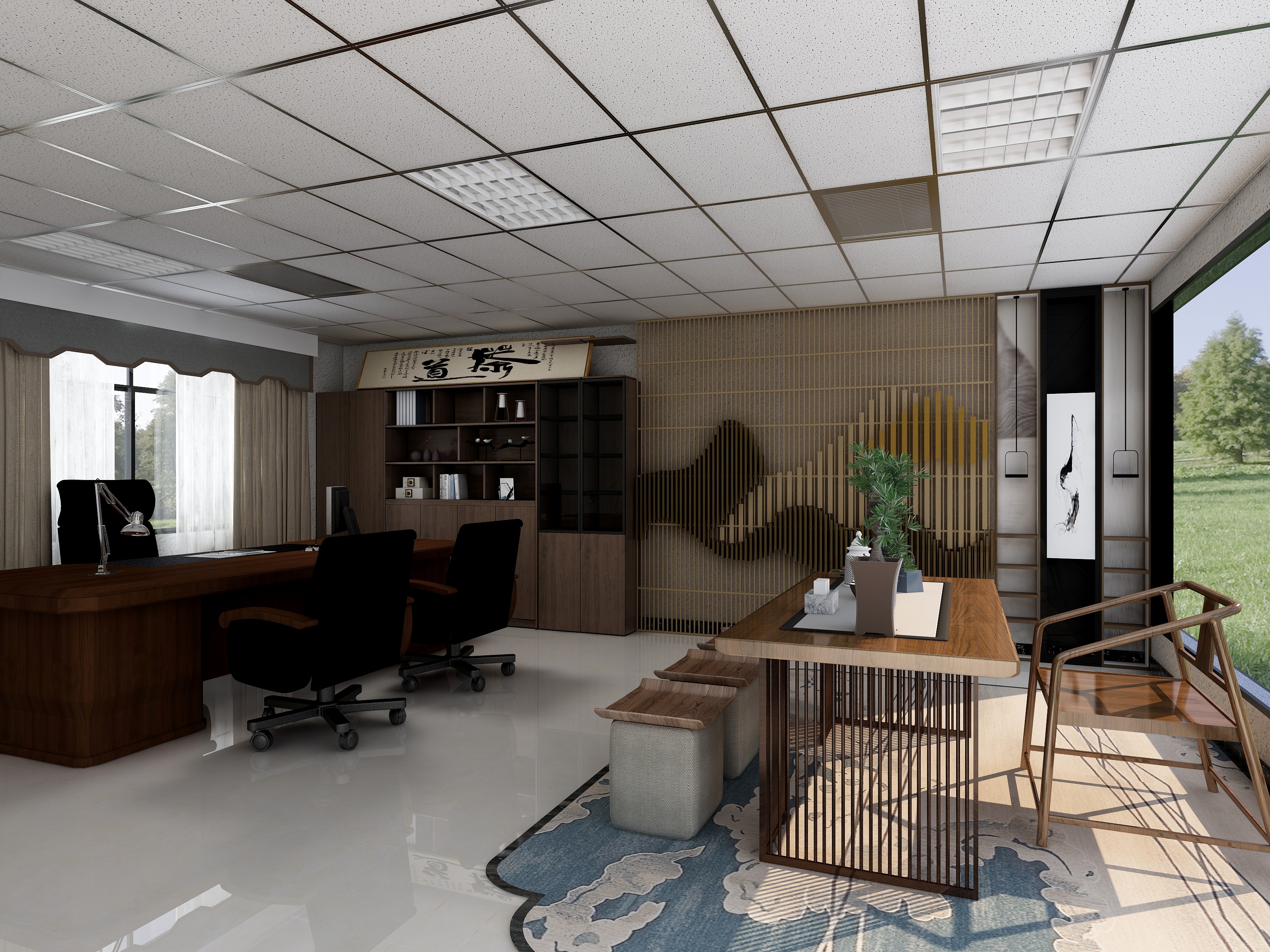 CGdesign田-办公室-装修设计方案