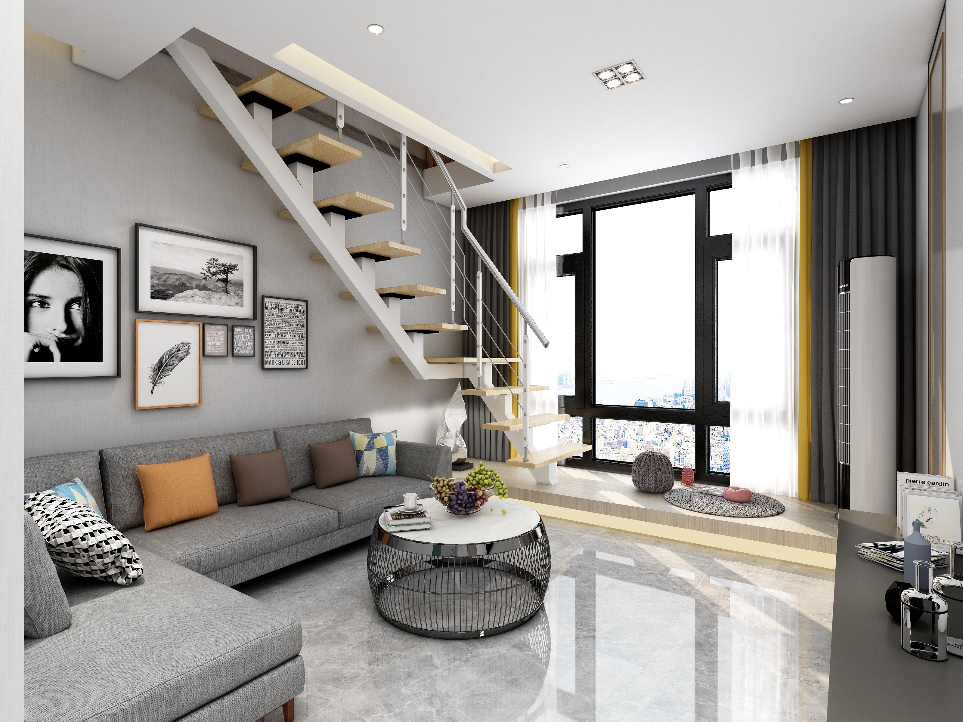 刘伟亮-现代~各煦-装修设计方案