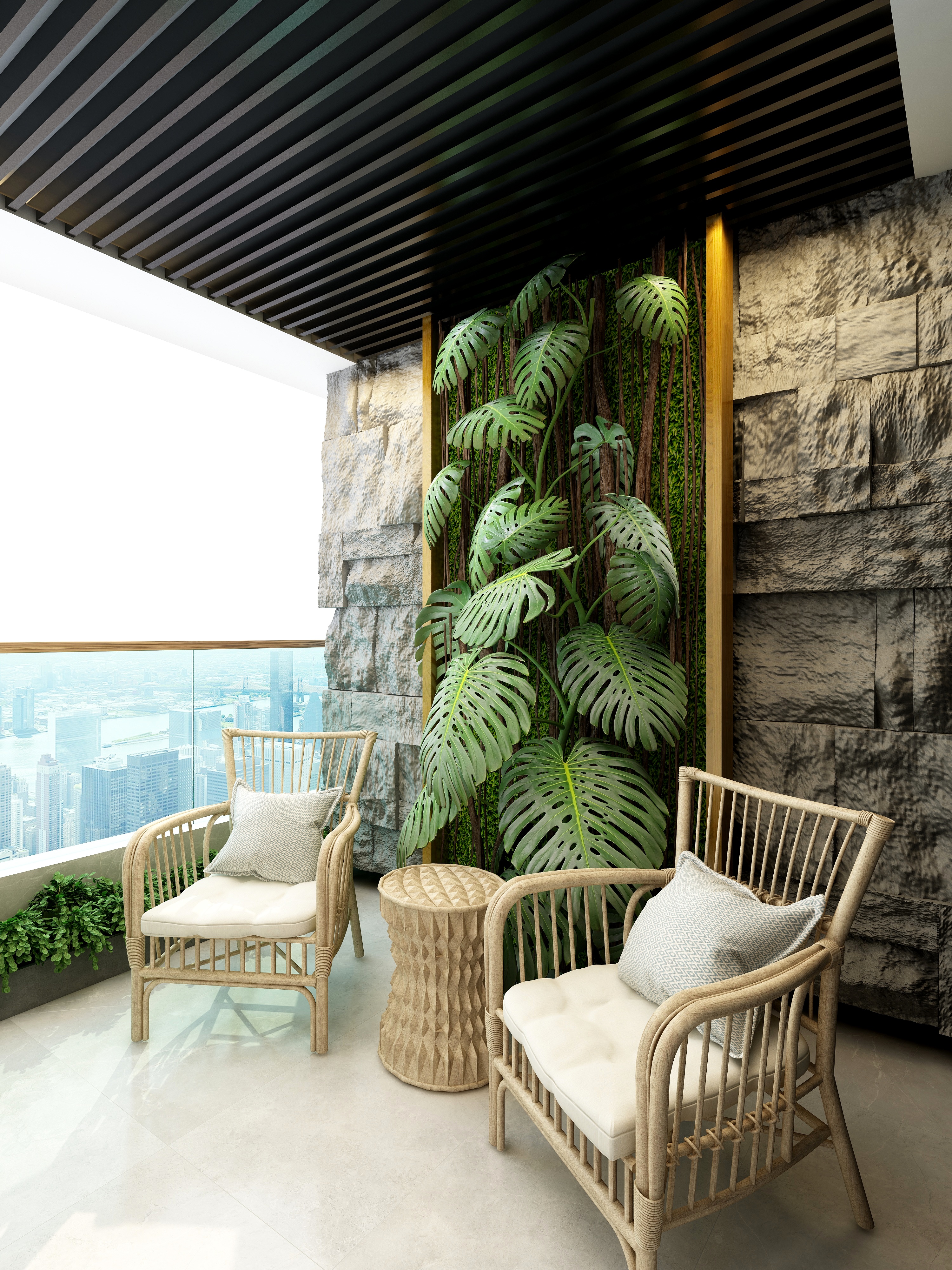 Ellen空间设计-236平混搭四居室装修效果图