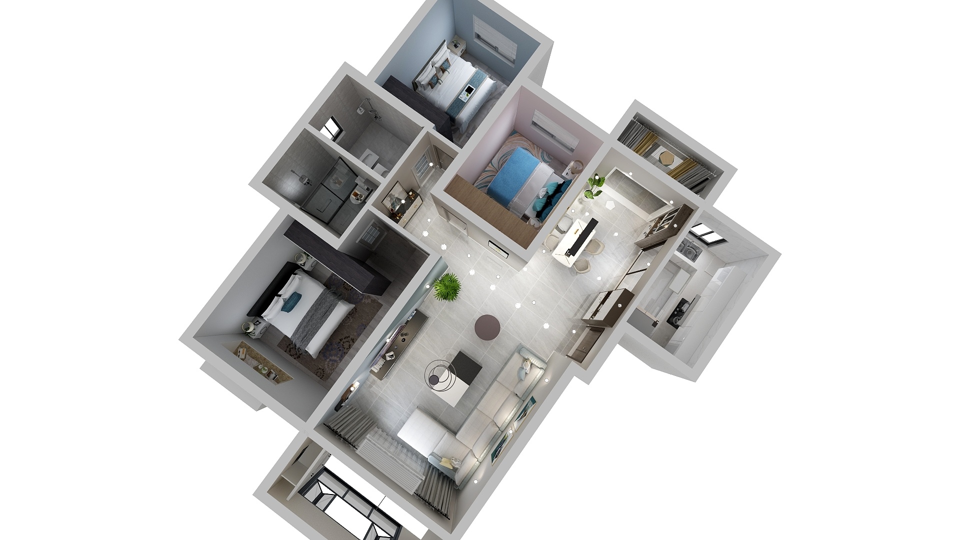 GEMltWL-翰林城刘女士设计全案图纸-装修设计方案