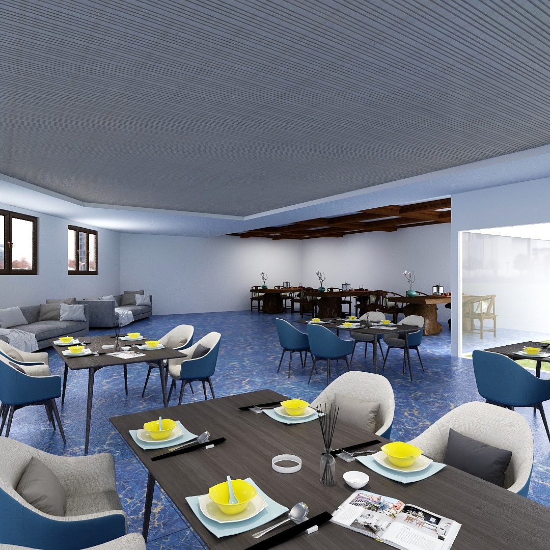 恒心旻眜-中诺石油餐厅（非文设计)-装修设计方案