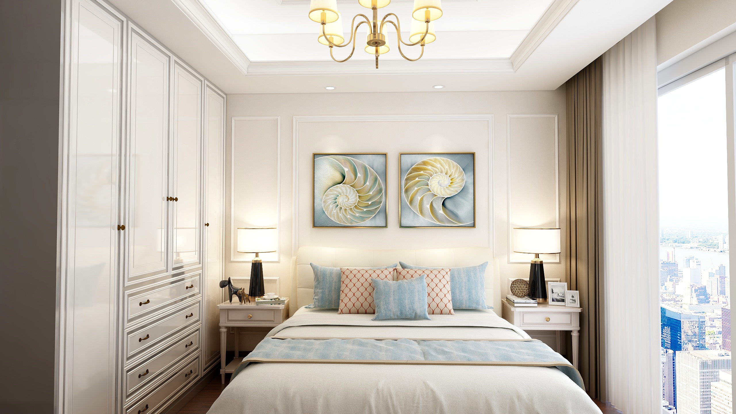 回眸一笑WJPC-花溪地88㎡高层D1-装修设计方案