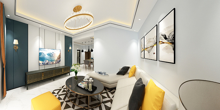 下一站~_~吻别-样板间-装修设计方案