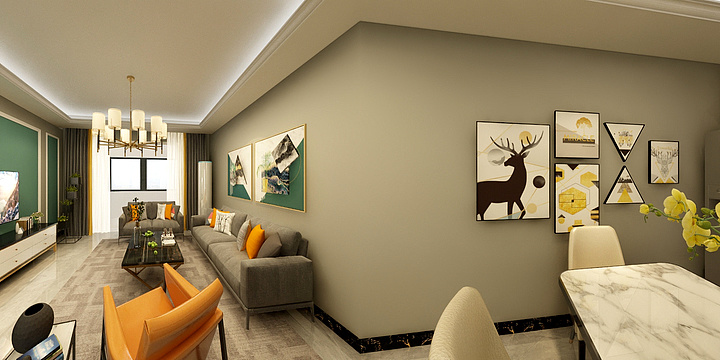 宜居室内设计-15栋2403李先生雅居-装修设计方案