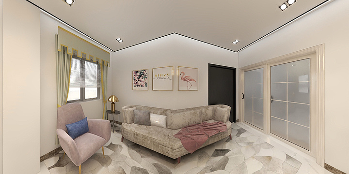 GMYS设计-坡儿垴别墅 二楼-装修设计方案