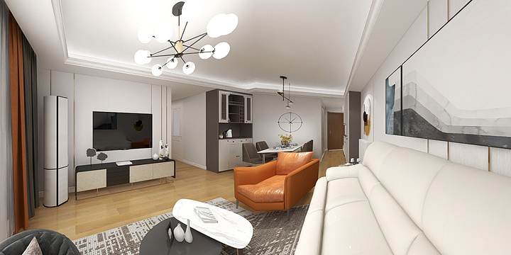 私宅尚妆全屋定制-万科汉口传奇唐樾A12小唯-装修设计方案