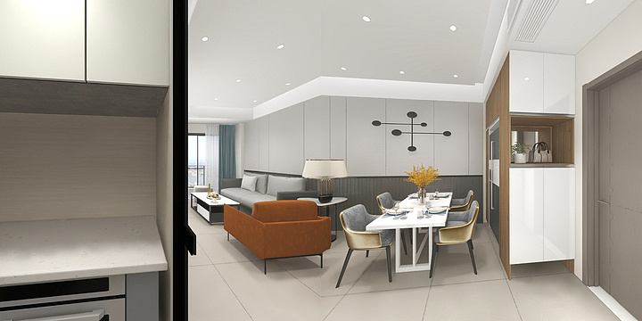 深圳華强设计-红山府17-904设计方案-装修设计方案