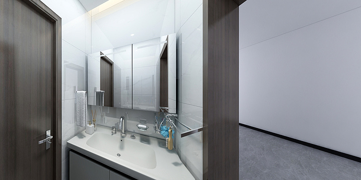 摩恩厨卫-现代风格2-教育路3号-副本-装修设计方案