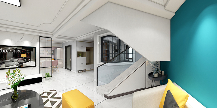 木铭空间设计丶姚根-中央领地4-1-901-装修设计方案