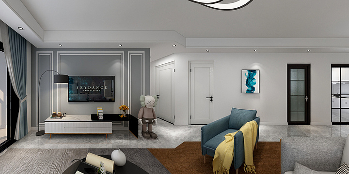 小刘i-滨江国际城3栋2单元1005-装修设计方案