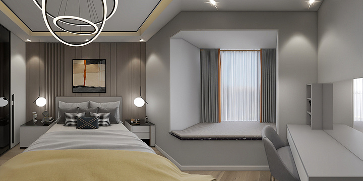 四川蕴米家具有限公司-川大与文里3-2903现代-装修设计方案