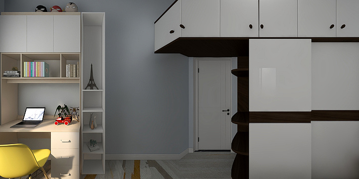 一蓑烟雨agcn-森林半岛九号楼复式东一-装修设计方案