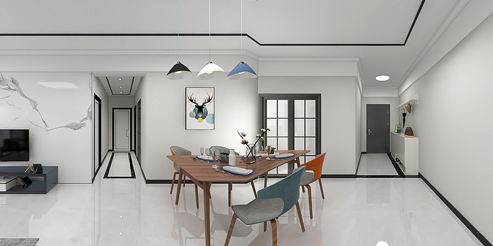 吐司酱-香山丽榭11-1904-装修设计方案