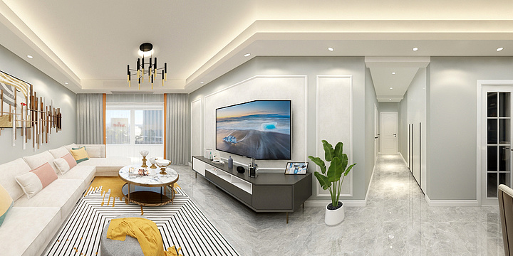 rainbow827-华府新桃园-装修设计方案