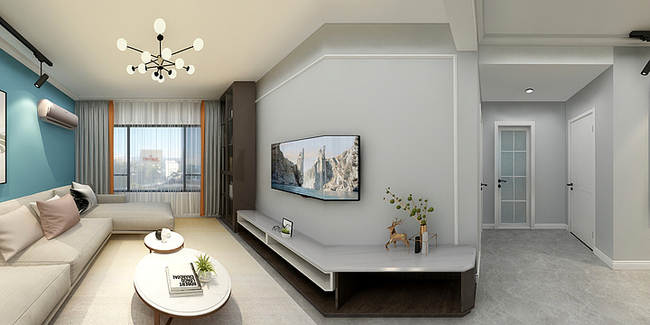 rainbow827-上河郡户型图-装修设计方案