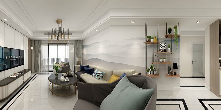 杨超-碧桂园天玺120-装修设计方案