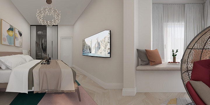 彭奎-星海名城黄先生设计方案-装修设计方案