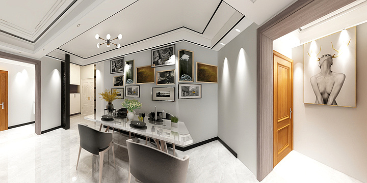 流年那么伤-宏大观园22116.20㎡2B户型2室2厅2卫1厨0504-1400-装修设计方案