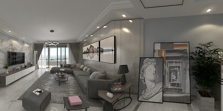 凡响空间設計-大观-装修设计方案