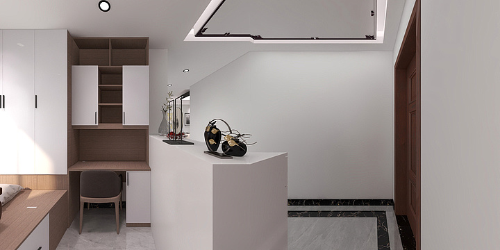 室内设计装修何朋-华发峰尚-装修设计方案