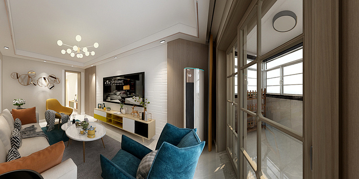 张鹏-天勤家园方案2-装修设计方案