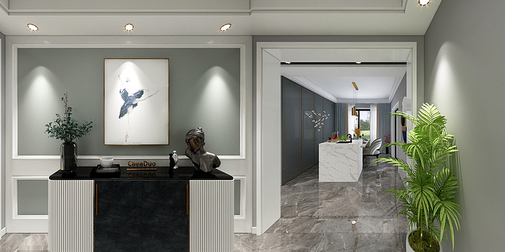 蔡心明-紫玉华府-装修设计方案