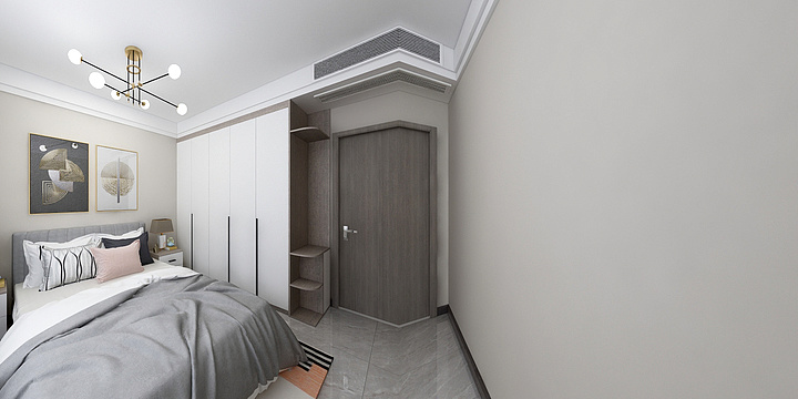 A湖北南艺装饰-美的拉德芳斯-装修设计方案