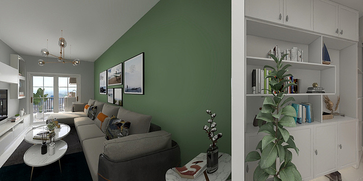 全案设计江泉龙-缤纷时代家园A座2D施工图(1)-装修设计方案