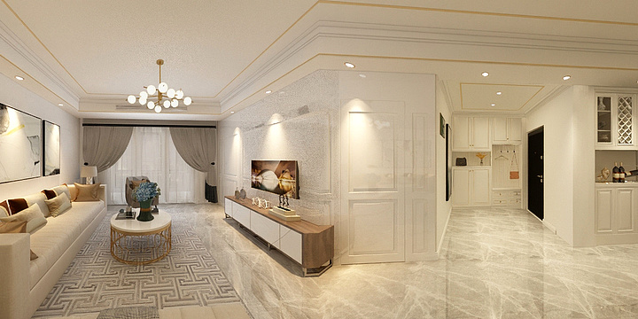 高碑店王puUX-御湖半岛31栋602-装修设计方案