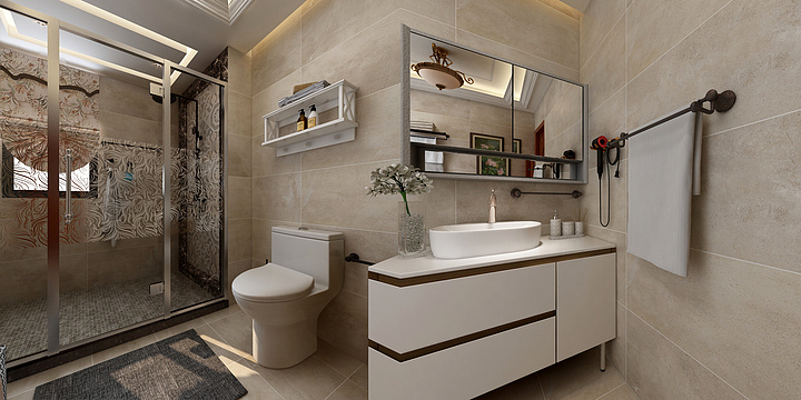 摩恩厨卫-维多利亚-标准样板间-副本-装修设计方案