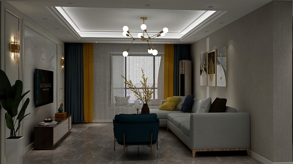 谢了个威-东方世纪城222-装修设计方案