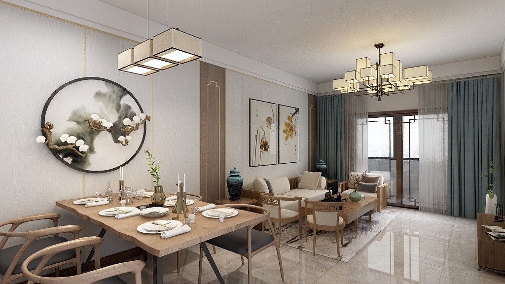 G蒋治杉-书香华府3-2404酷家乐-装修设计方案