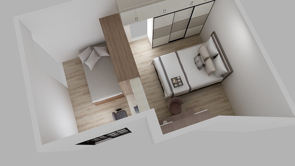 天福东路爱家家居橱衣柜吊顶墙布-欲景轩-装修设计方案