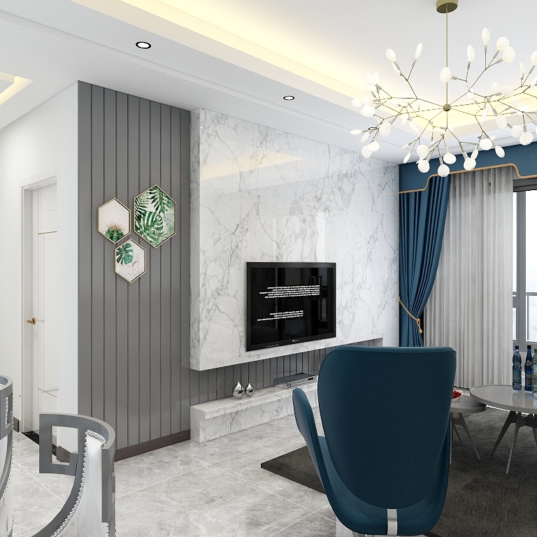 人间小糊涂-滨湖上院B区9栋18-4郑姐酷家-装修设计方案