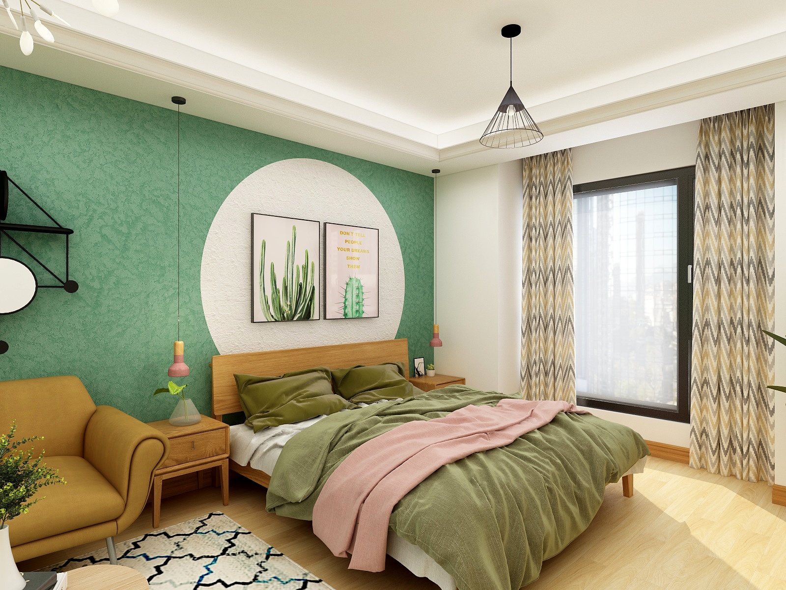 袁春生-50平北欧小公寓【世间美好与你环环相扣】-装修设计方案