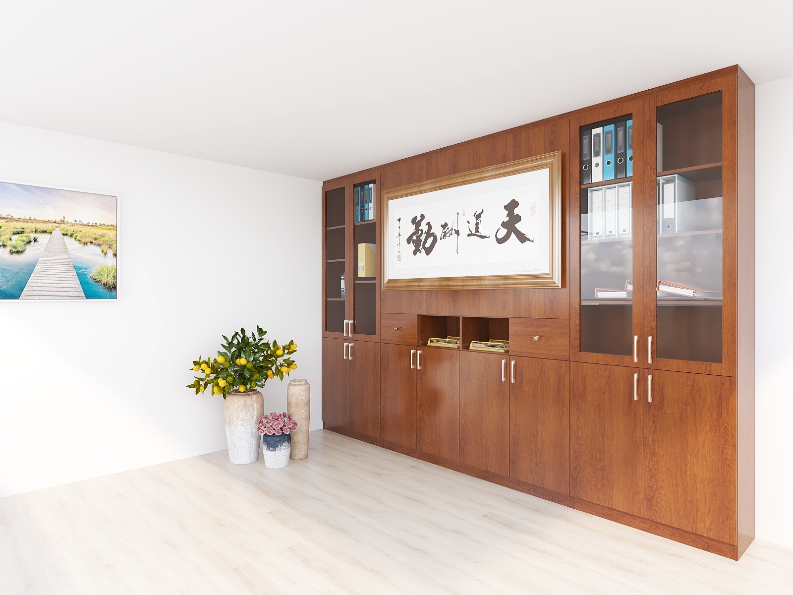 顺泰装饰装潢有限公司-办公用柜子-装修设计方案