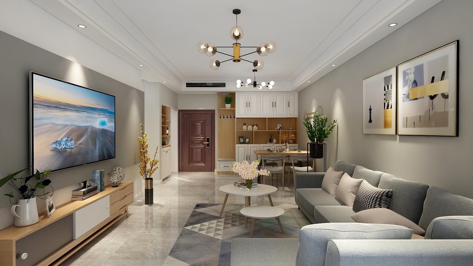 燕子加油-38号楼1-2楼中户-装修设计方案