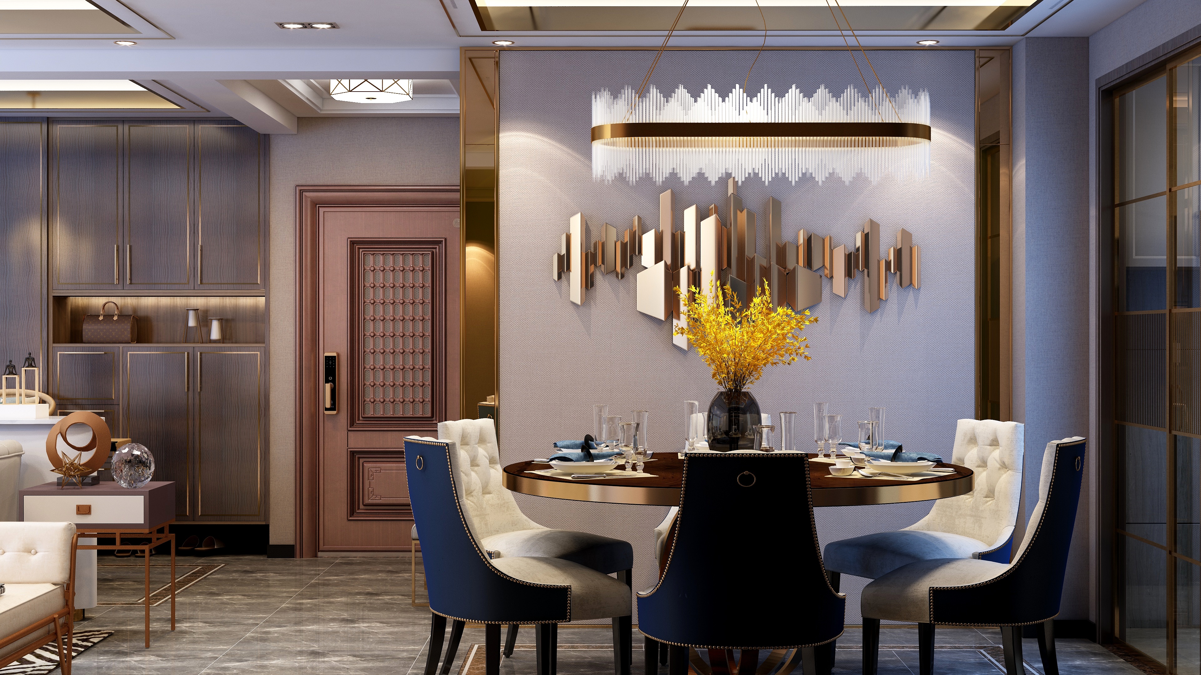 平空间工urmj-简美141平3房-副本-装修设计方案