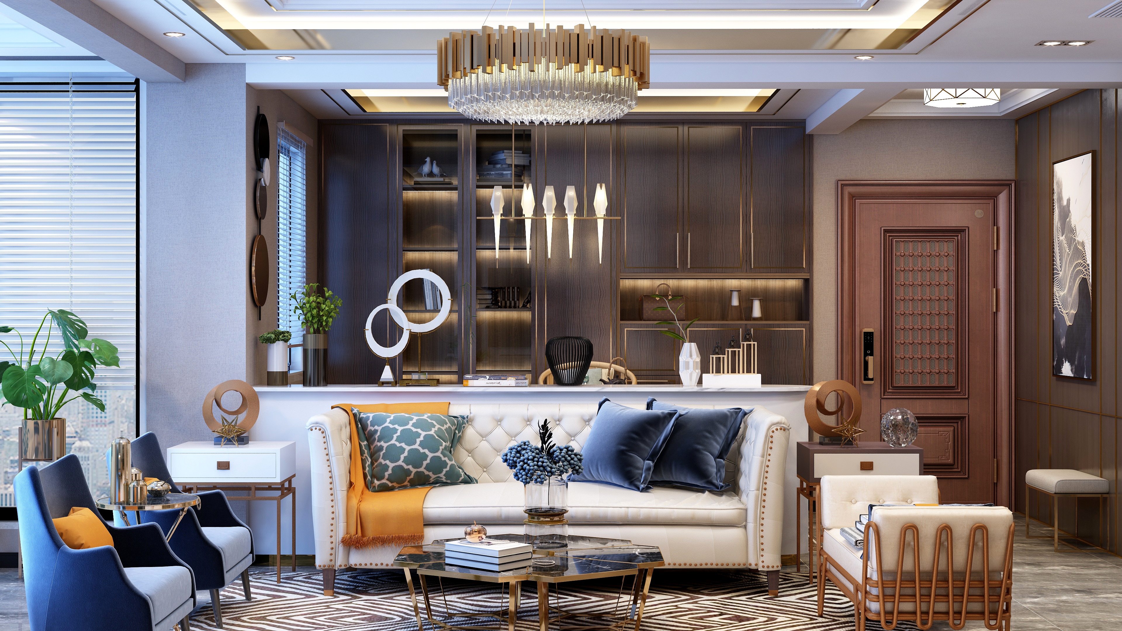 千千千~-简美141平3房-副本-副本-装修设计方案