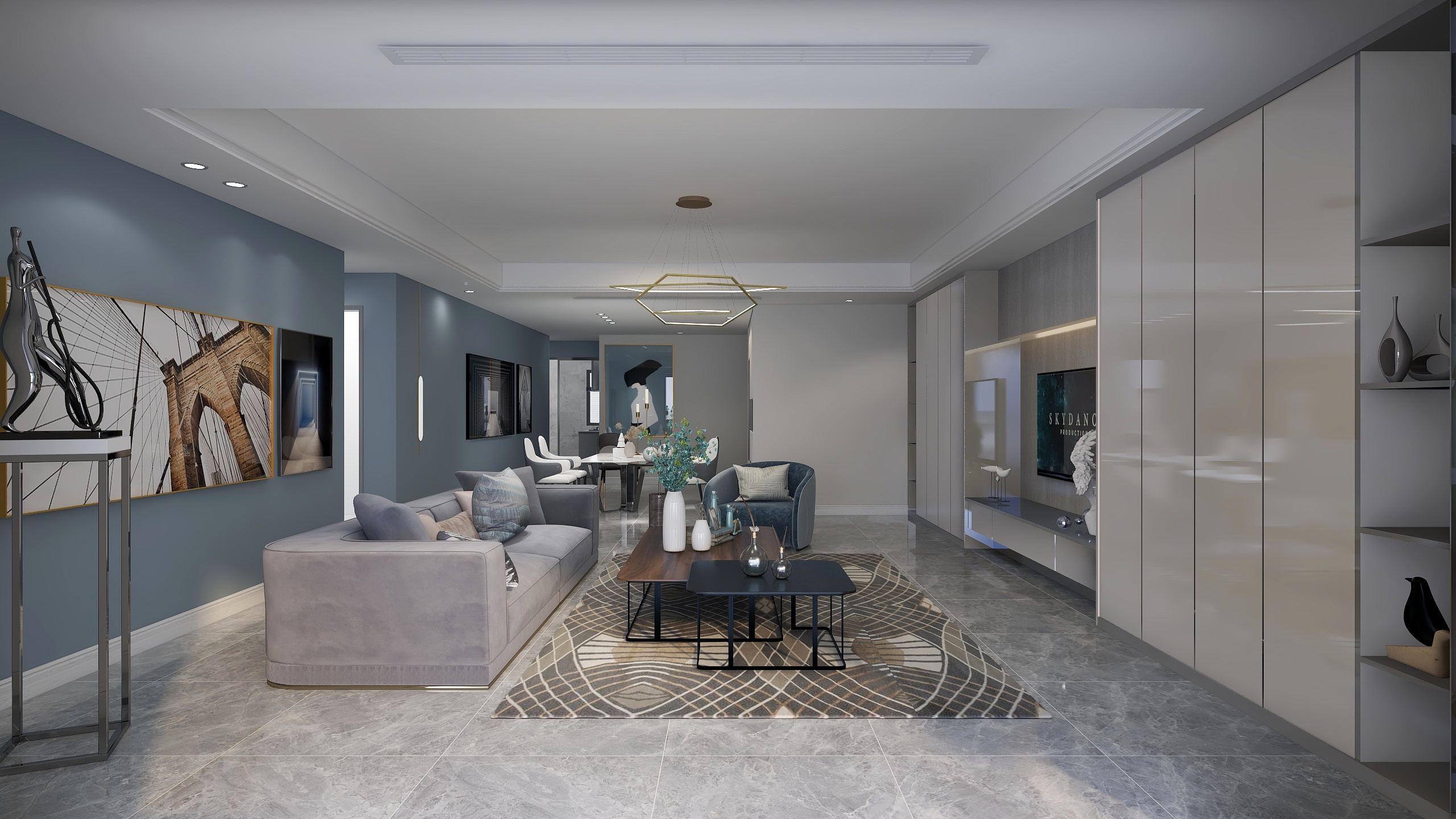 胡膑-靓达公寓曾姐-装修设计方案