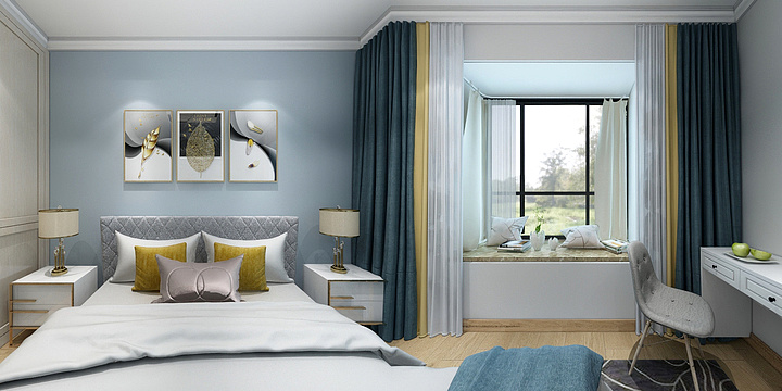 張同学高定设计-锦豪名都1-装修设计方案