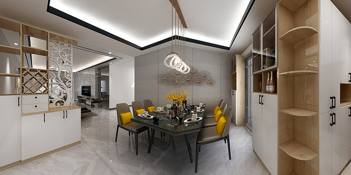 杭州图创全案设计阿坤-紫玉山水10栋D3永耀装饰-装修设计方案