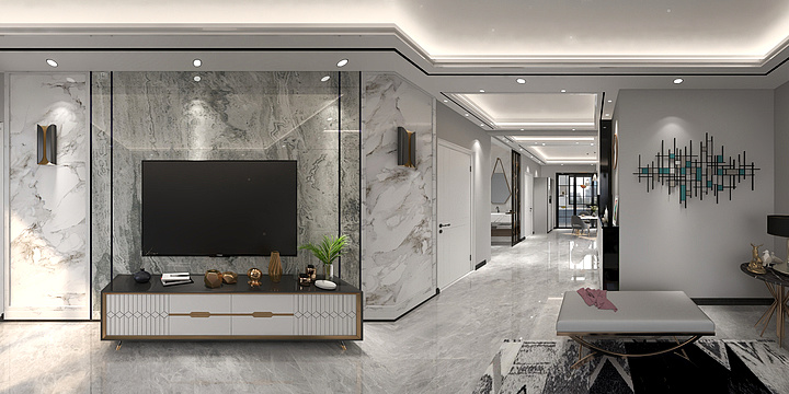 居安饰家装饰吴老师-帝景豪庭119平米-装修设计方案