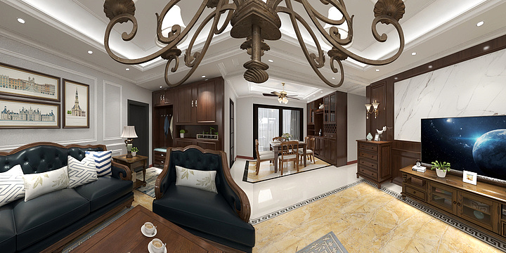 余热一柠檬设计-碧桂园小美风-装修设计方案